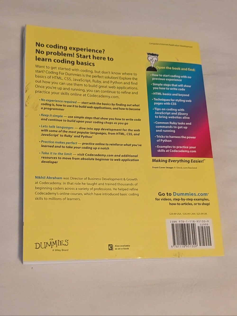 💥 Coding for Dummies Paperback - Picture 2 of 2